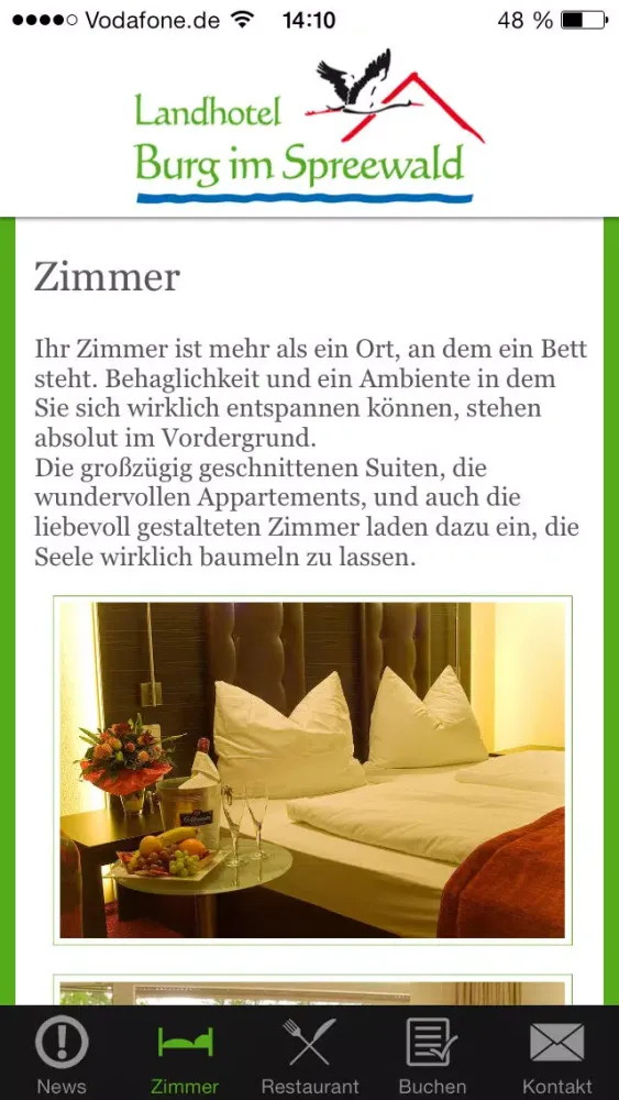 Zrzuty ekranu Landhotel Burg - Spreewald