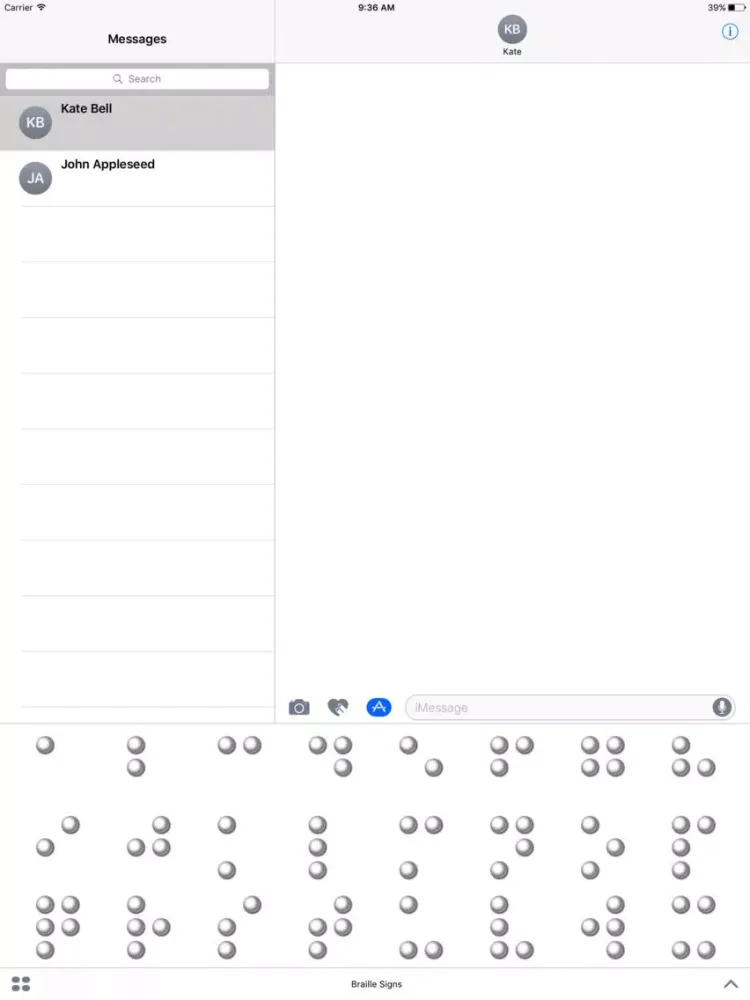 صور Braille Signs iPad 