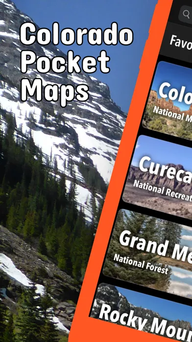 Capturas de pantalla de Colorado Pocket Maps