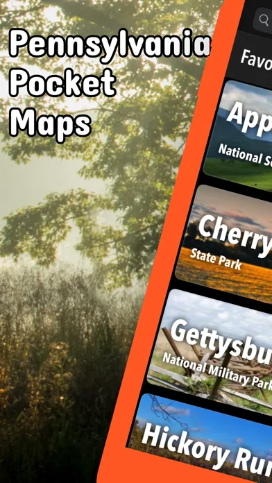 Pennsylvania Pocket Maps應用截圖