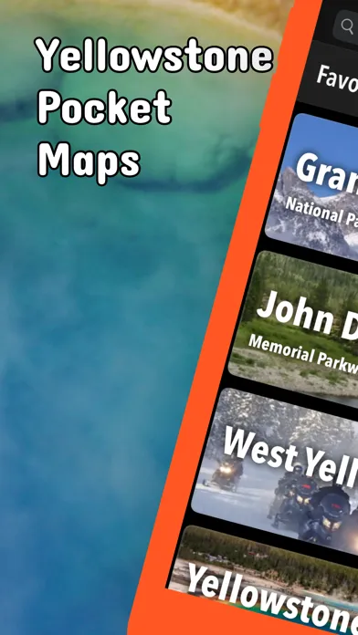 Yellowstone Pocket Maps 스크린샷