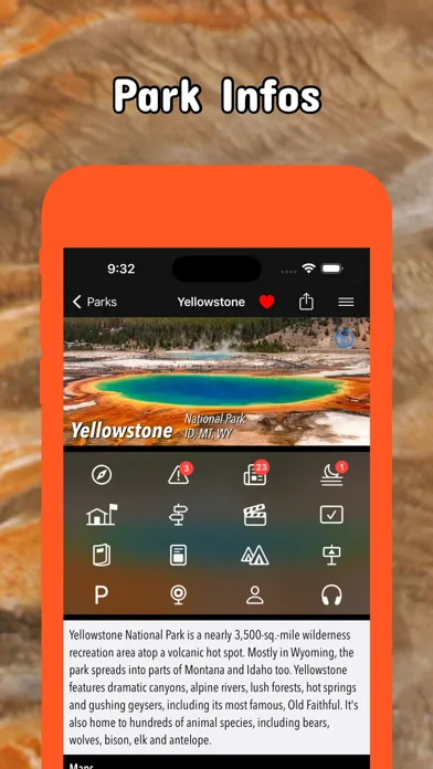 Yellowstone Pocket Maps 스크린샷