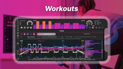 Tangkapan skrin icTrainer: Indoor Cycling App