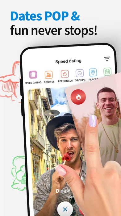 POPCORN: Flirt. Chat. Hot Date سکرین شاٹس