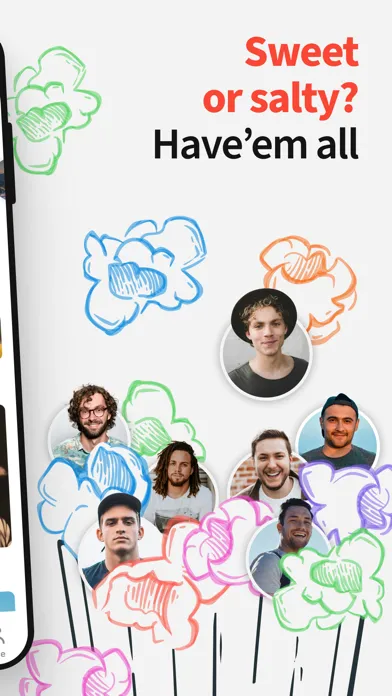 POPCORN: Flirt. Chat. Hot Date سکرین شاٹس