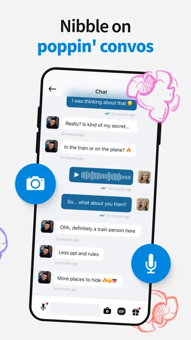 POPCORN: Flirt. Chat. Hot Date سکرین شاٹس