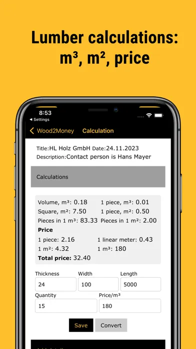 صور Wood2Money Converter