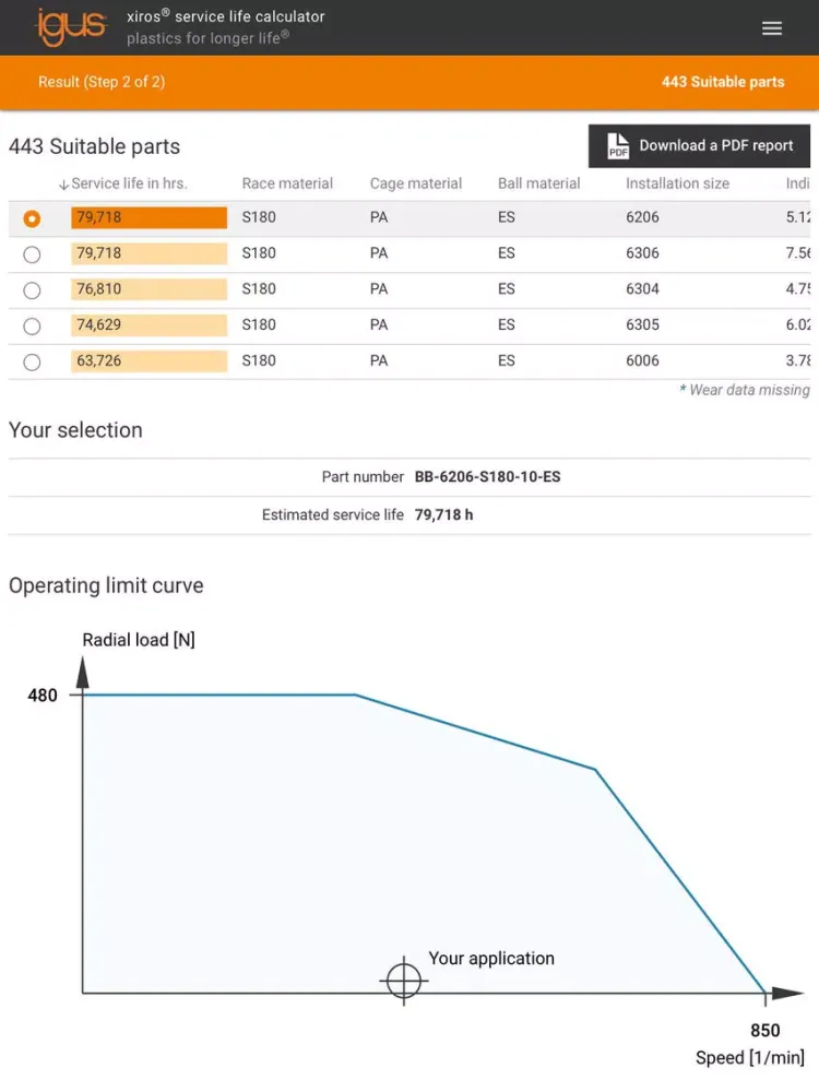 تصاویر xiros® lifetime calculator iPad 