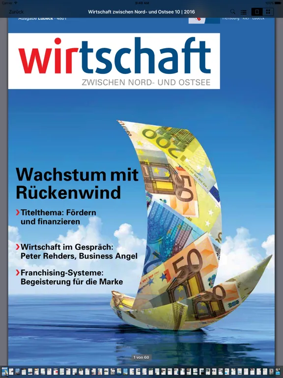 صور IHK-Magazin Schleswig-Holstein iPad 