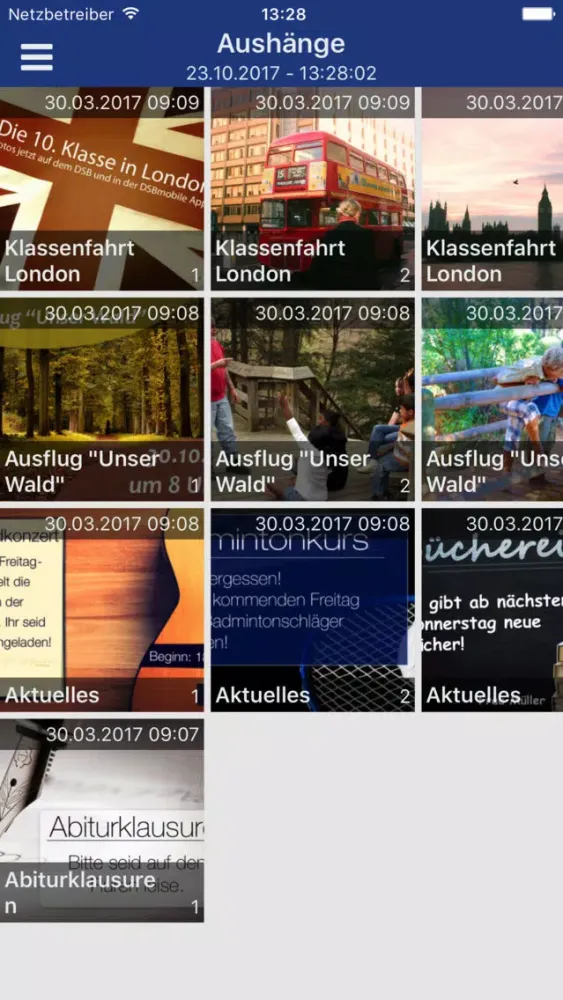 Capturas de pantalla de IHK SchulApp (IHK Potsdam)