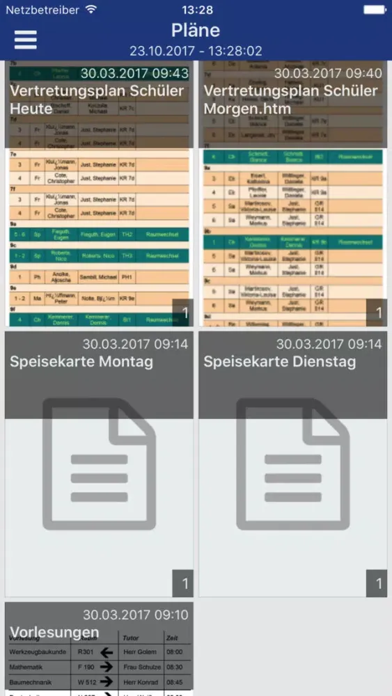 Capturas de pantalla de IHK SchulApp (IHK Potsdam)