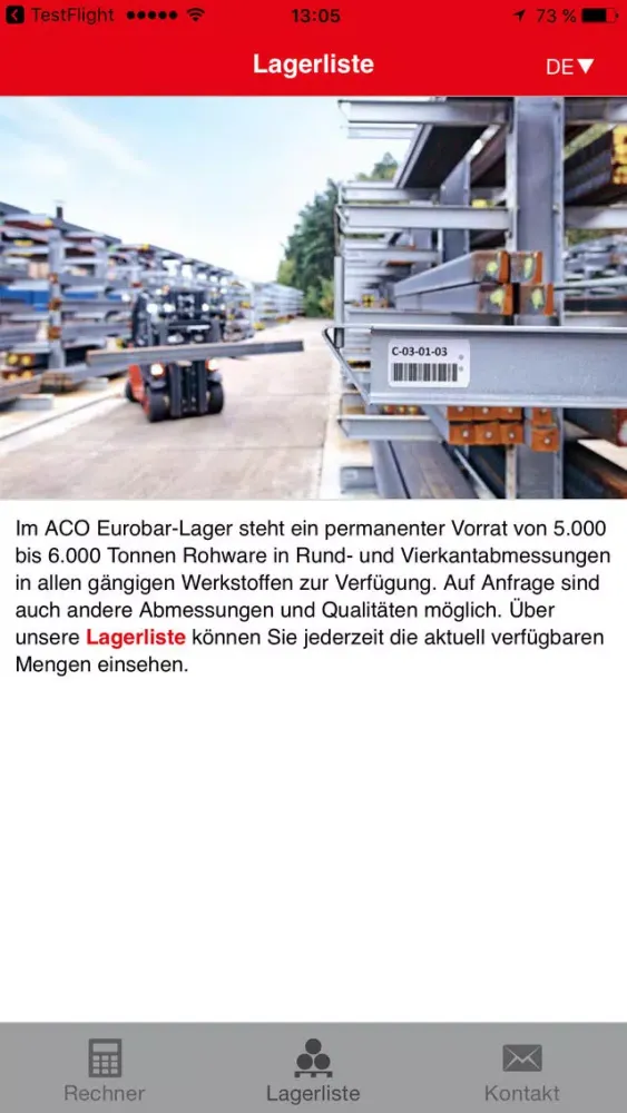 ACO Rechner应用截图