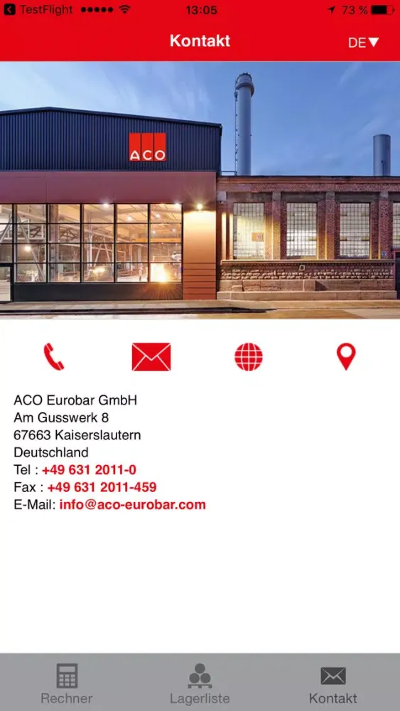 ACO Rechner应用截图