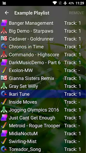 Captures d'écran de Modo - Computer Music Player