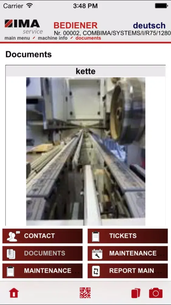 IMA Service App Screenshots
