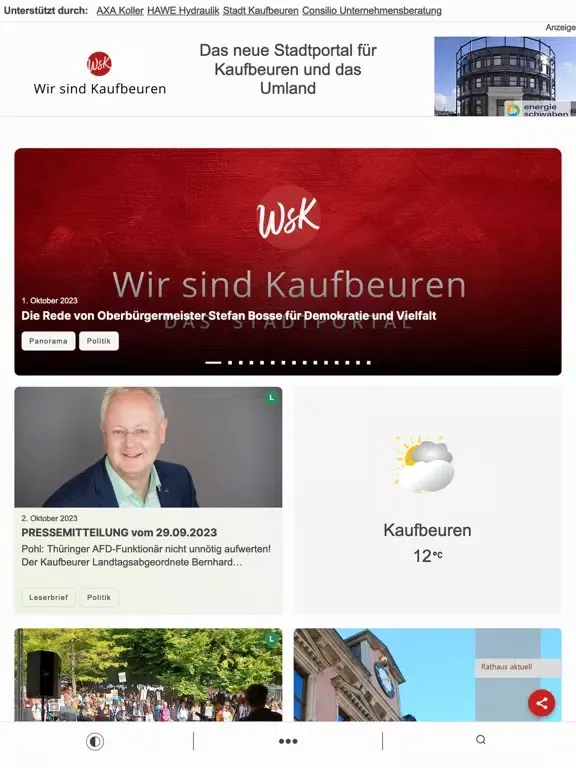 Capturas de pantalla de WSK iPad 