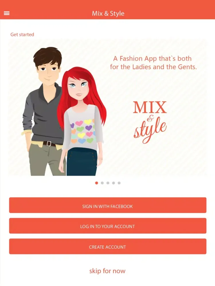 Mix & Style – Dressing Room and Virtual Closet App iPad  スクリーンショット