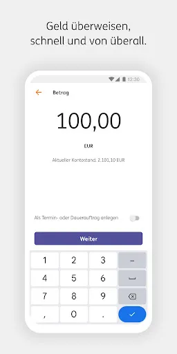 Скриншоты ING Banking to go