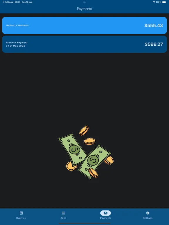 Capturas de tela do Admob Companion iPad 