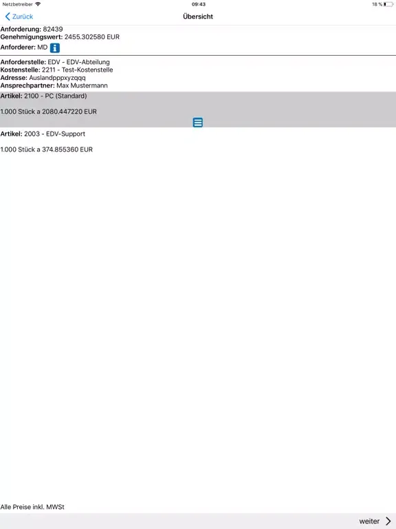 INPLAN IPRO Approval iPad 應用截圖