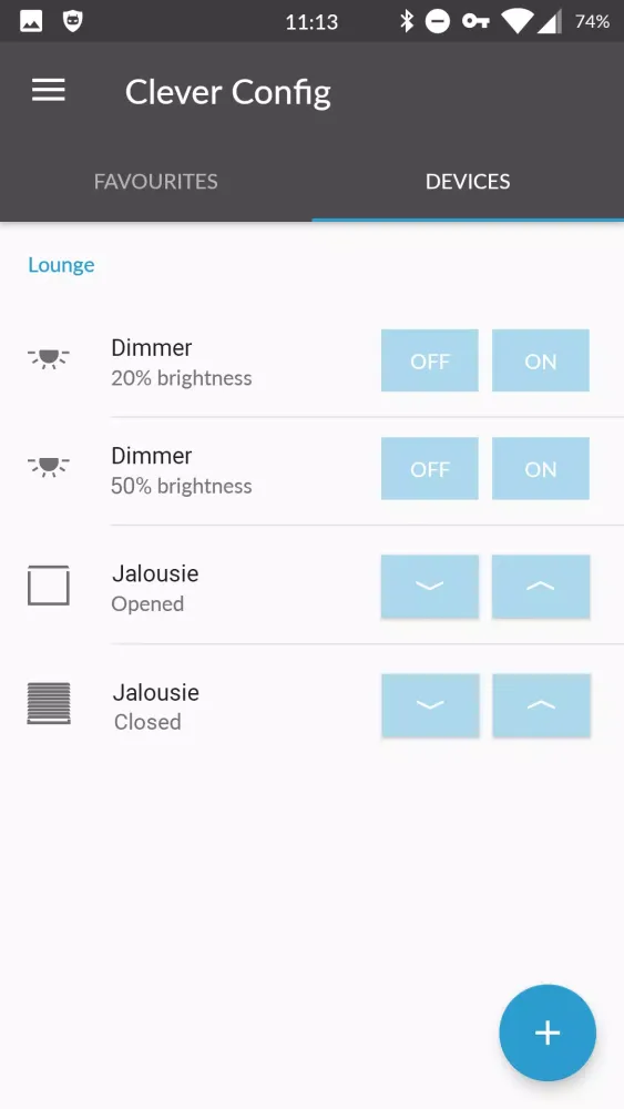 Screenshot di Clever Config
