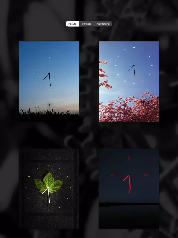 ClockScape | Themed Analog Clock iPad  Ekran Görüntüleri