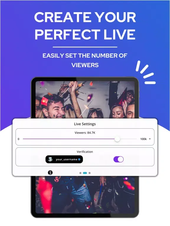 IG Live - Fame Simulator iPad  スクリーンショット