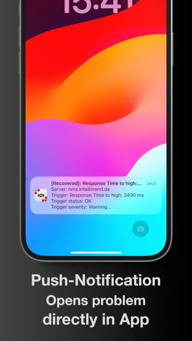 IntelliTrend Mobile for Zabbix स्क्रीनशॉट