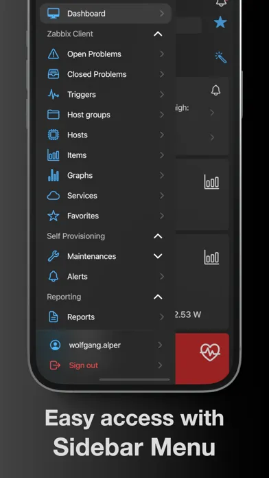 IntelliTrend Mobile for Zabbix स्क्रीनशॉट