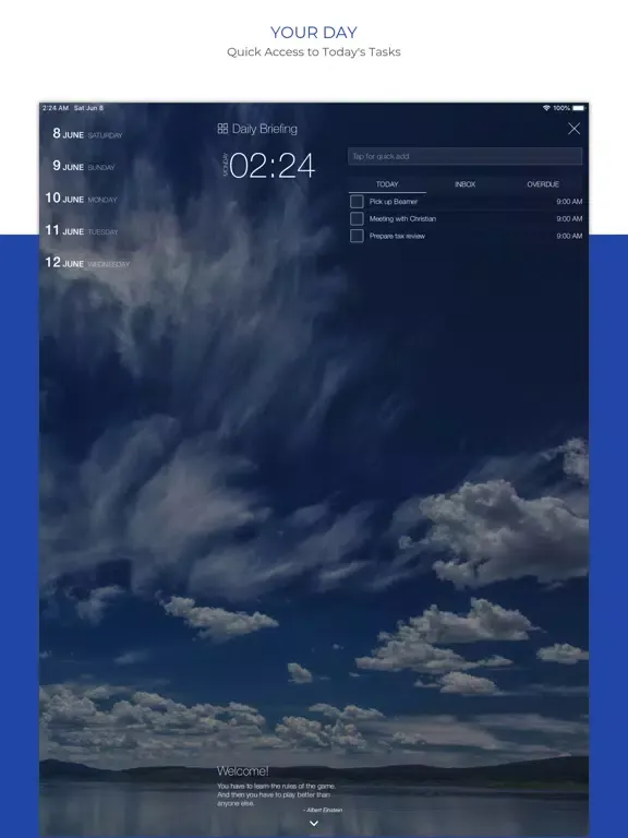 Organize:Pro Cloud Tasks iPad  स्क्रीनशॉट