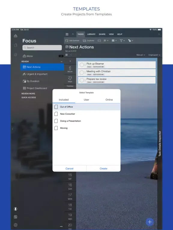 Organize:Pro Cloud Tasks iPad  स्क्रीनशॉट