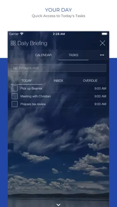Organize:Pro Cloud Tasks स्क्रीनशॉट