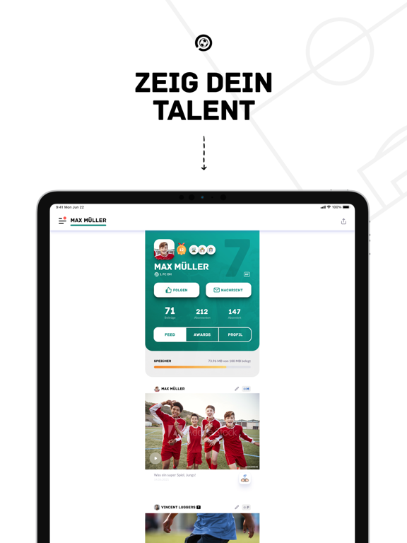 oh.de iPad  Ekran Görüntüleri