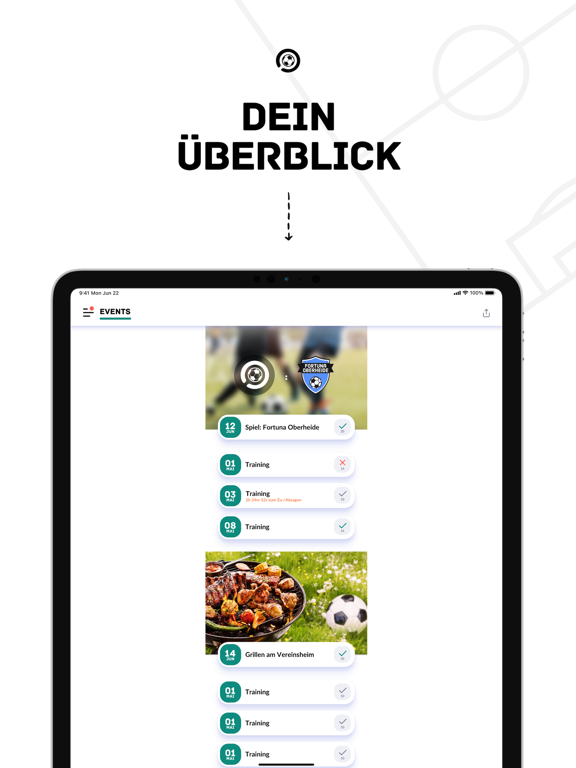 oh.de iPad  Ekran Görüntüleri