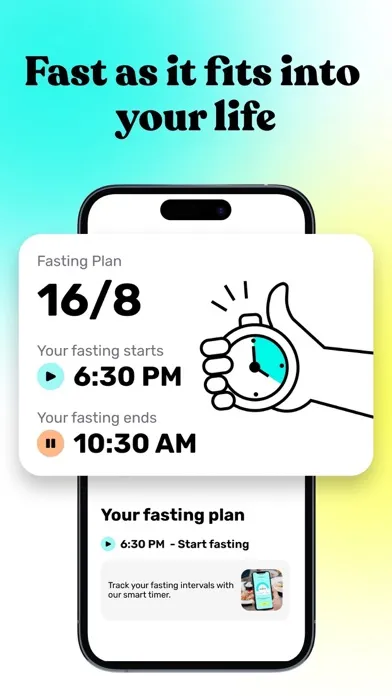 Captures d'écran de Intermittent Fasting - Clear