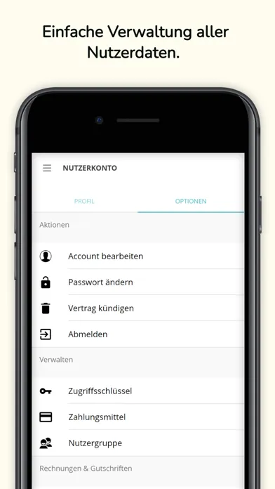 Zrzuty ekranu Bidirex eMobility App