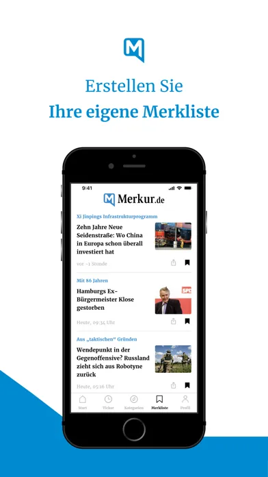 Merkur: Aktuelle Nachrichten 스크린샷
