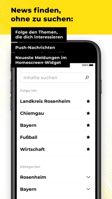 Captures d'écran de rosenheim24.de