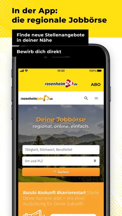 Captures d'écran de rosenheim24.de