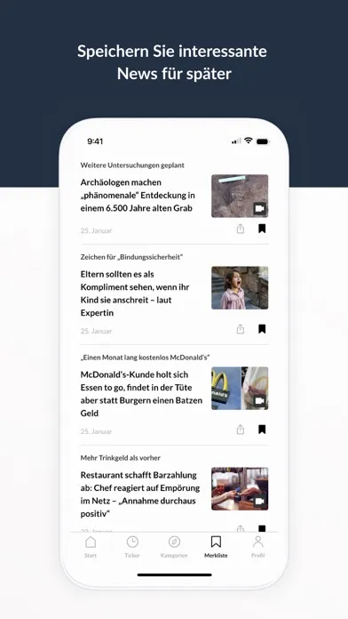 Скриншоты Webnachrichten