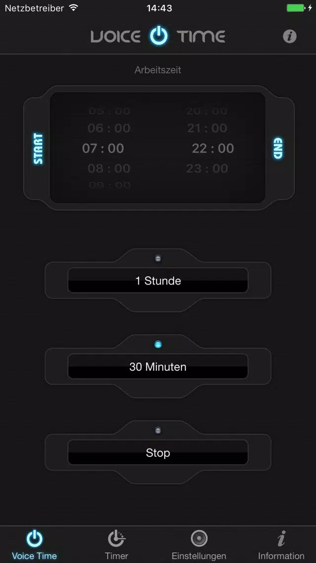 Voice Time DE - Sprechende Uhr Ekran Görüntüleri