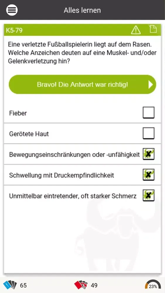 DRK Erste Hilfe Wissen स्क्रीनशॉट