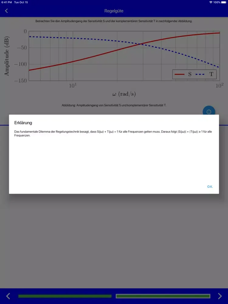 ERT Kurztests iPad  Screenshots