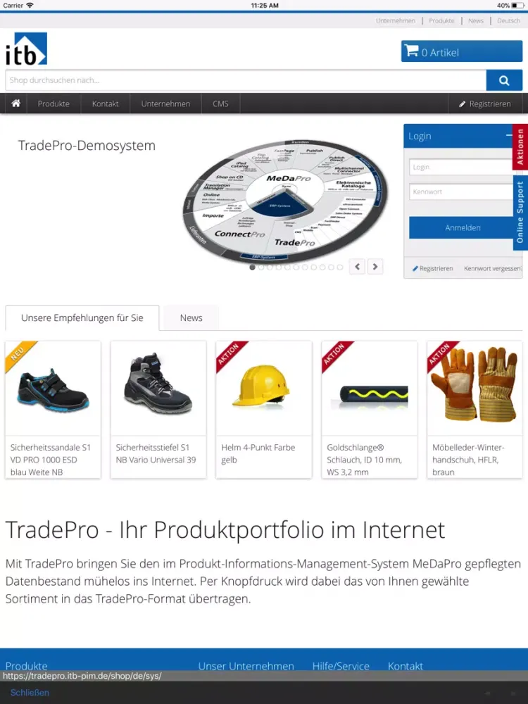 Скриншоты TradePro Mobile iPad 