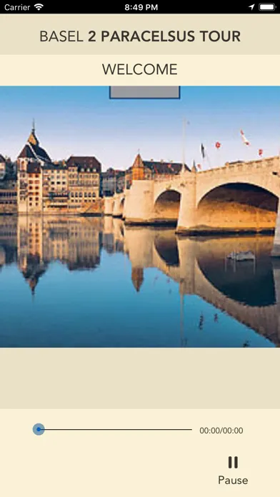 Zrzuty ekranu iTour Basel