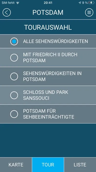 Potsdam City Guide Screenshots