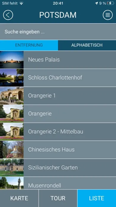 Potsdam City Guide Screenshots