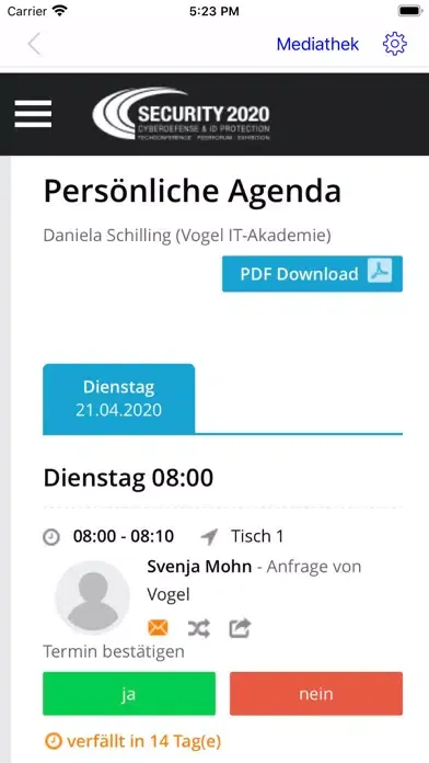 Screenshot di SECURITY Conference
