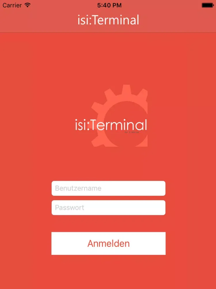 Zrzuty ekranu isi:Terminal iPad 