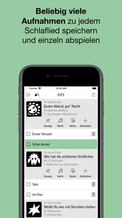 Capturas de pantalla de Schlaflieder zum Mitsingen